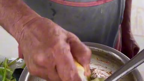star Fruit salad in streetfood