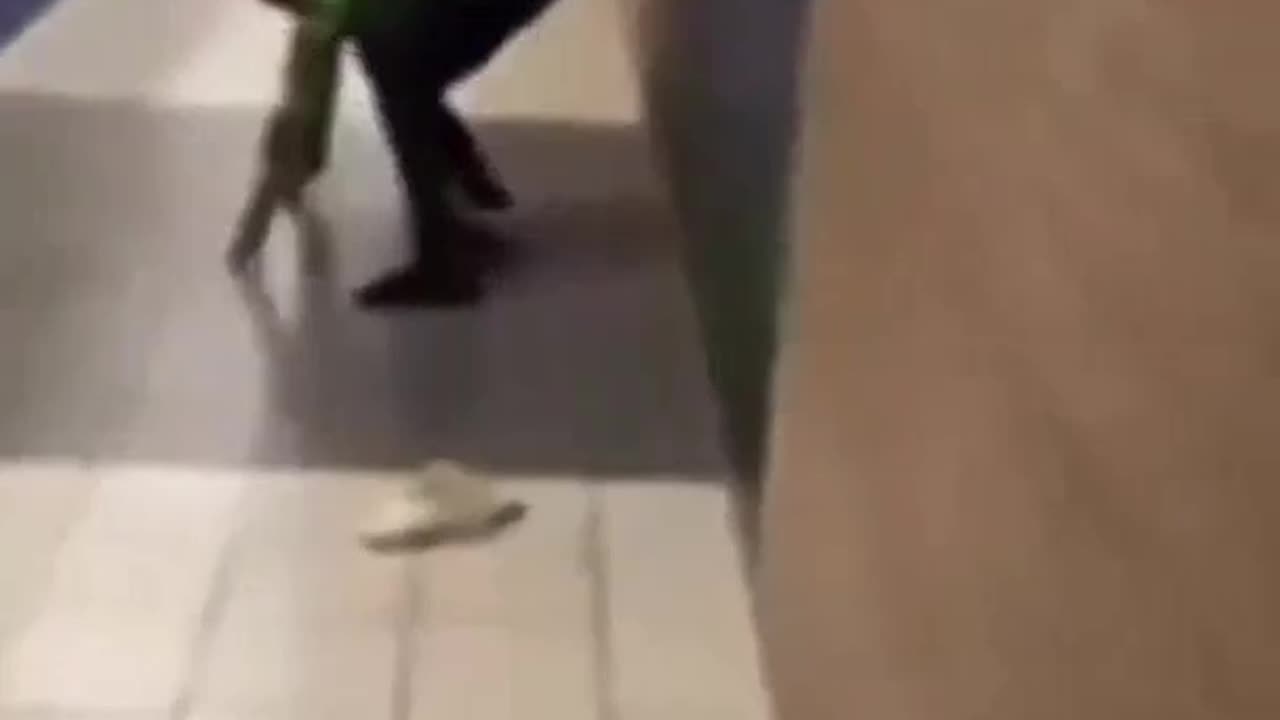 Tyrone Got His Shoe Knocked Off By Laquan In The Hallway