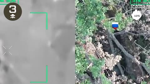 Dozens of Russian Soldiers Cut Down Out in the Open