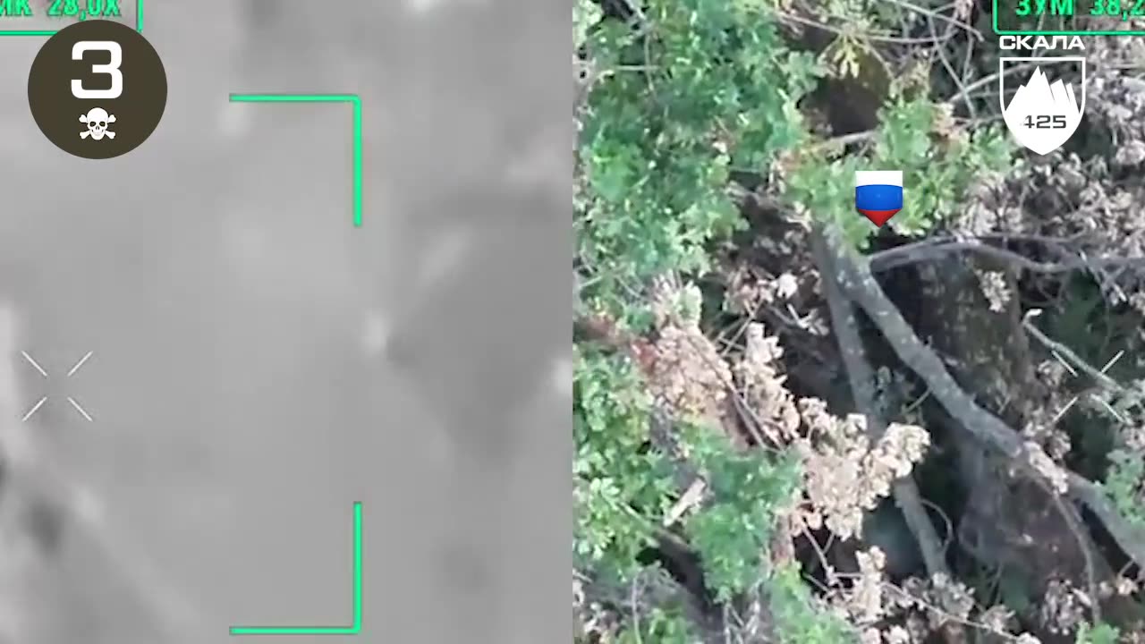 Dozens of Russian Soldiers Cut Down Out in the Open