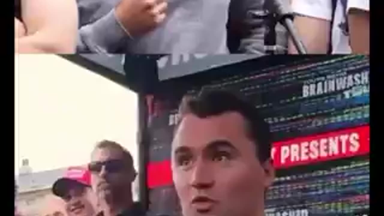 Charlie Kirk talks about Iranians