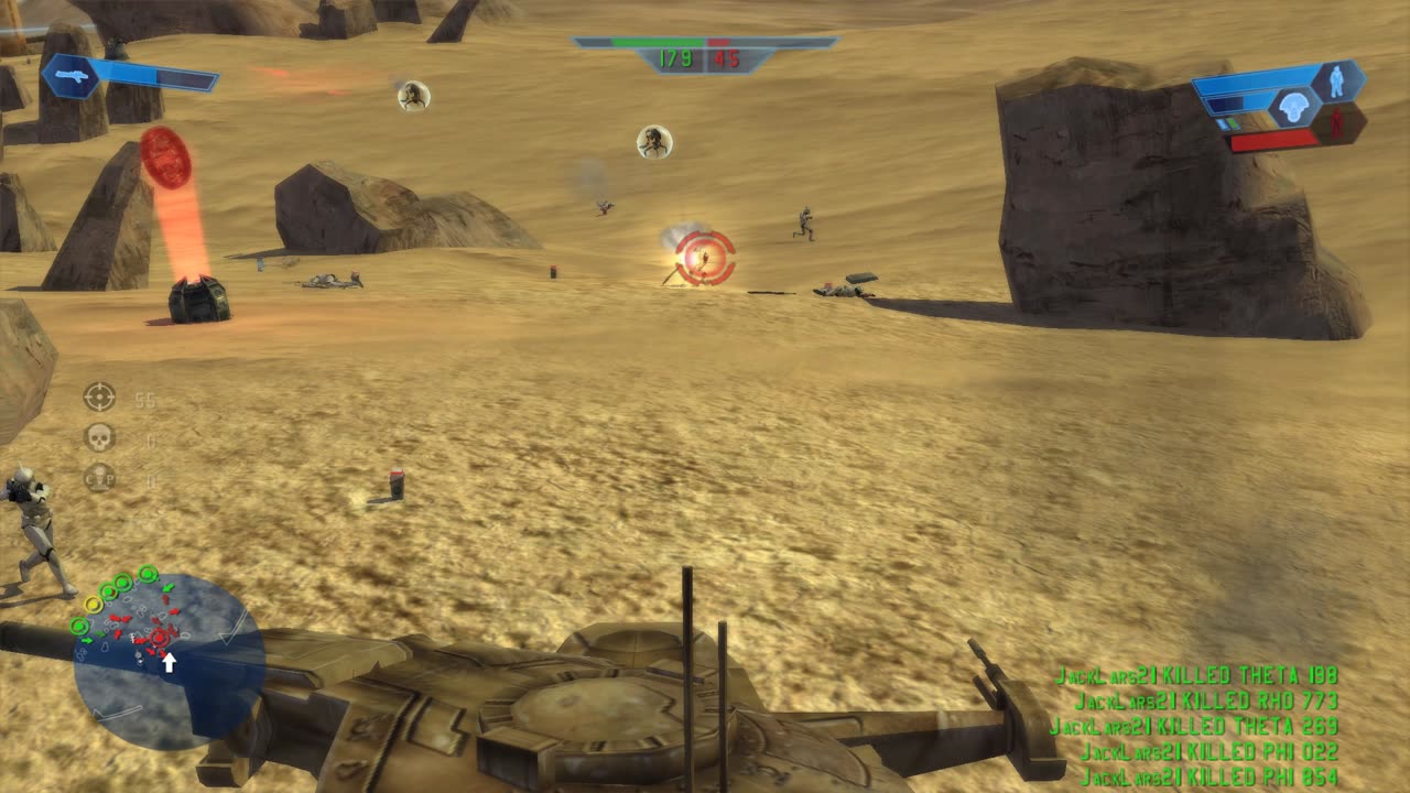 SWBF 2004: Instant Action Tatooine: Dune Sea CIS Gameplay