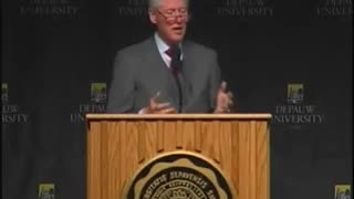 November 18, 2011 - Former President Bill Clinton Speaks at DePauw University