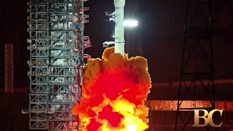 China launches spacecraft it says will collect samples from asteroid near Mars