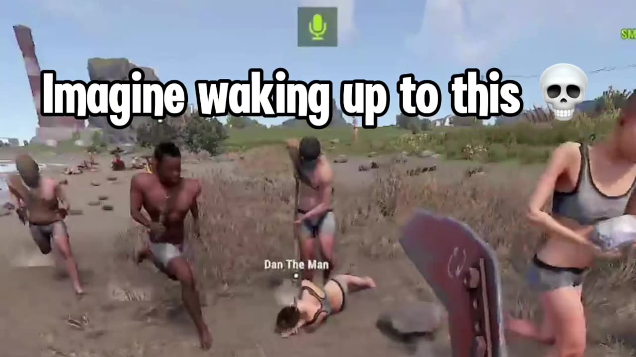 imagine waking up to this in rust