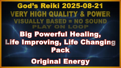 God's Reiki | Big Powerful Healing, Life Improving, Life Changing Pack - 12 Intentions