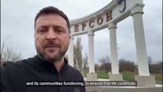🎖️🇺🇦 Ukraine Russia War | Zelenskyy Visits Kherson on 3rd Liberation Anniversary | RCF