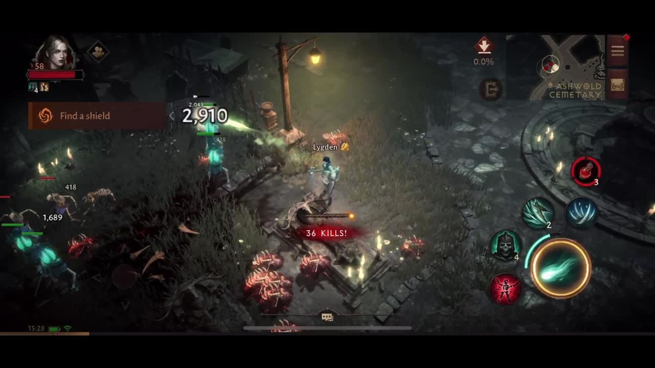 Diablo Immortal gameplay 18.5 The Angered Spirit