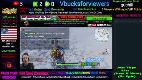 Play Old OG Fortnite Content! 🎉3,500+ Vbucks Giveaway Daily!