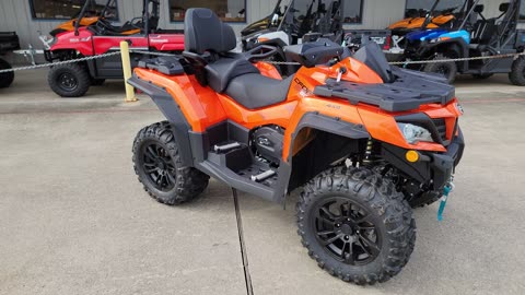 2024 CFMOTO CFORCE 800 XC IN ORANGE WALK-AROUND