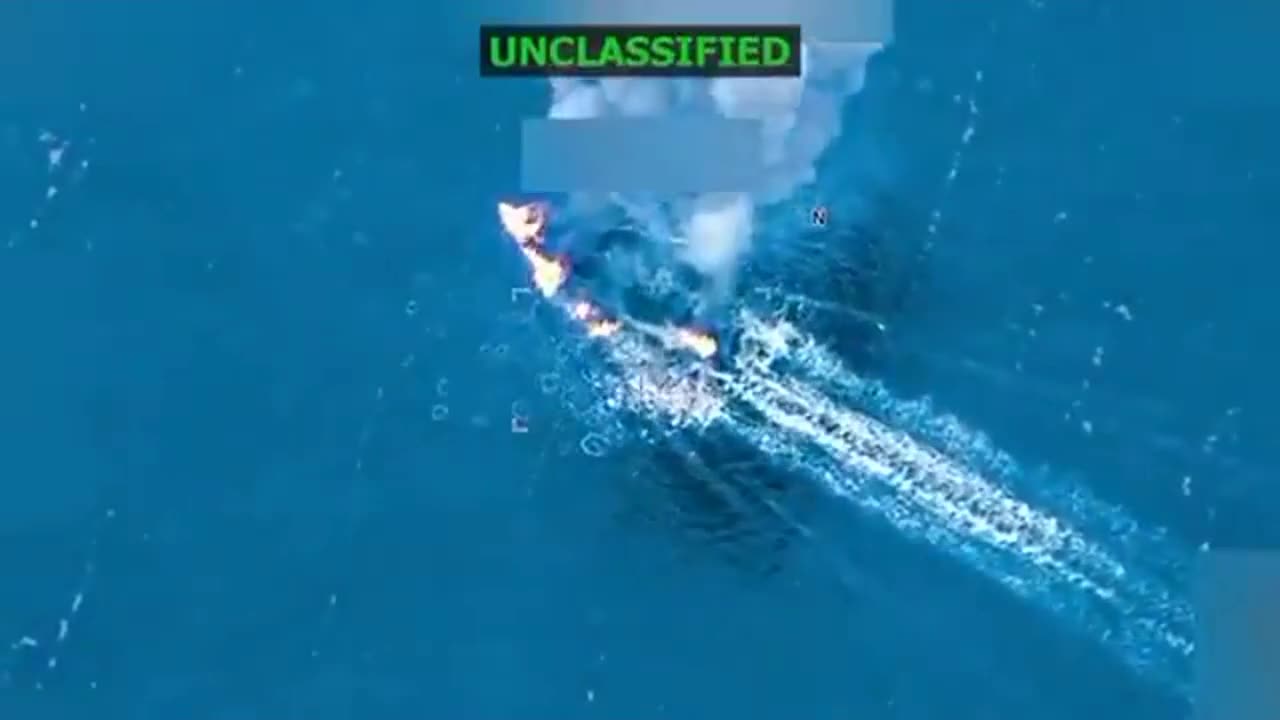 US Drones Shooting Another Venezuelan Boat Out of The Water(3rd or 4th in a Month)
