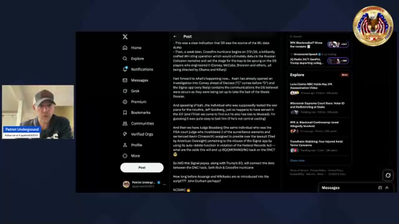 Patriot Underground Episode 386 (3.29.25)