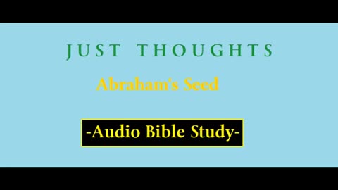 Just Thoughts - Abraham's Seed (2015) Retro
