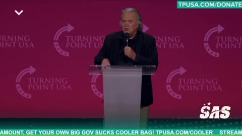 Bannon Full Speech | SAS