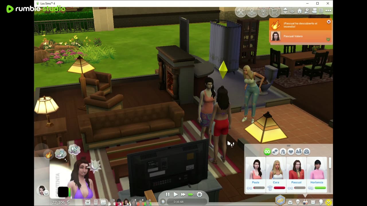 Sims 4 reto florear sim