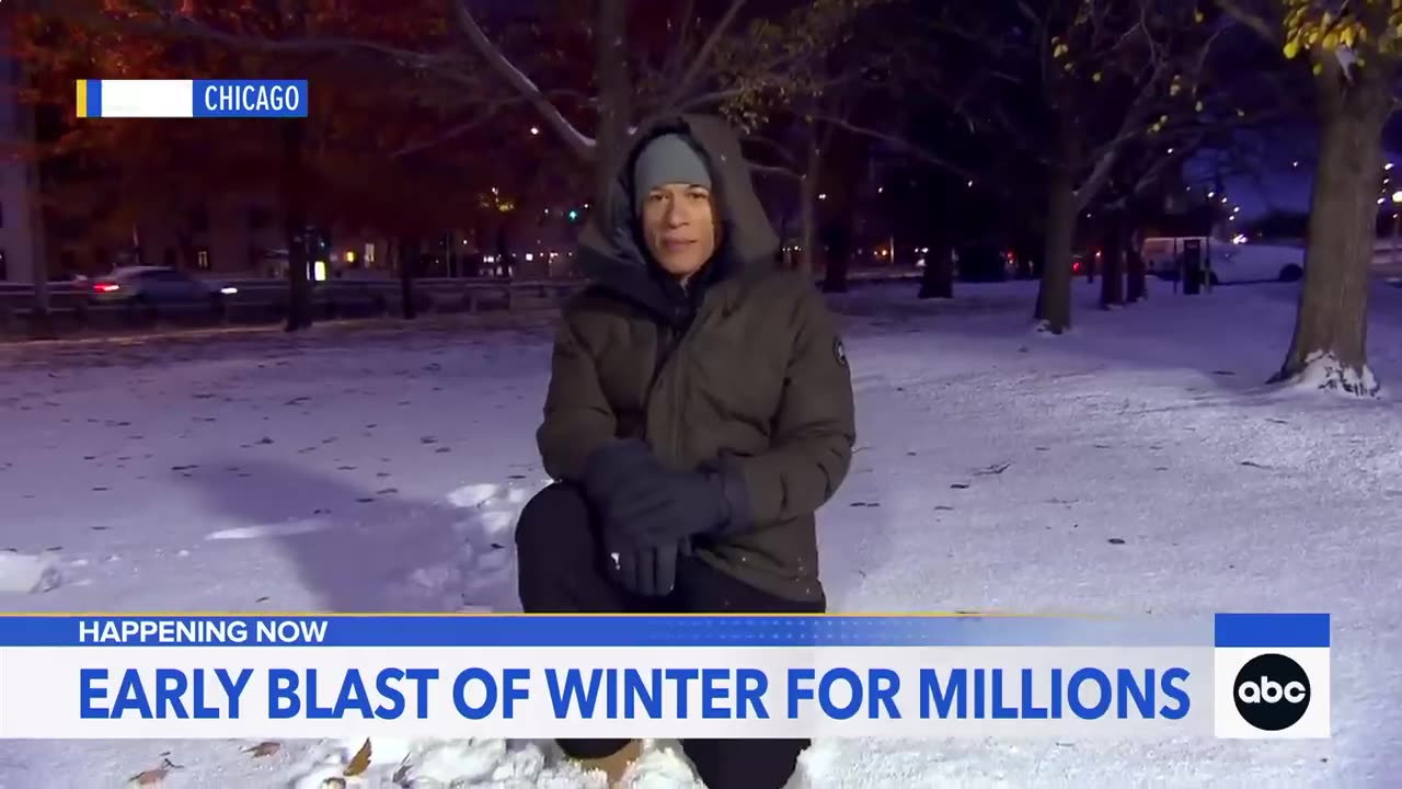 Arctic temperature plunge