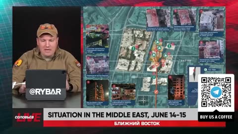 ►🚨▶⚡️🇮🇱⚔️🇵🇸❗️⚡️ Rybar Live: Situation in the Middle East | June 14-15