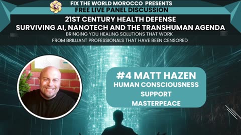 Fix The World Panel - with speaker Matthew Hazen