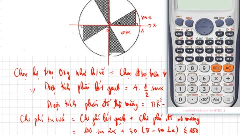 Một khu phố có kế hoạch tu sửa một sân chơi hình tròn, bán kính 10m...