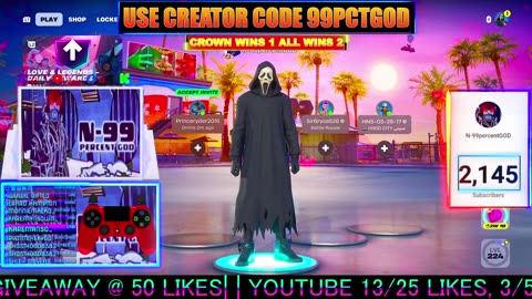 #99PCTGOD Chapter 7 Season 1, battle royale krowns 170