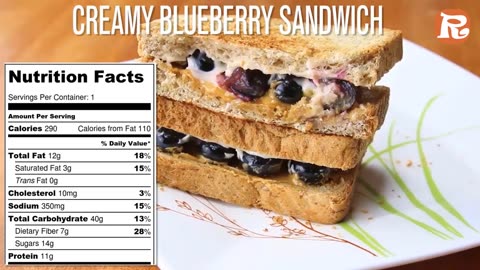 Creamy Blueberry Sandwich | Quick & Refreshing Summer Treat