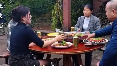 The master chef is cooking giant fish