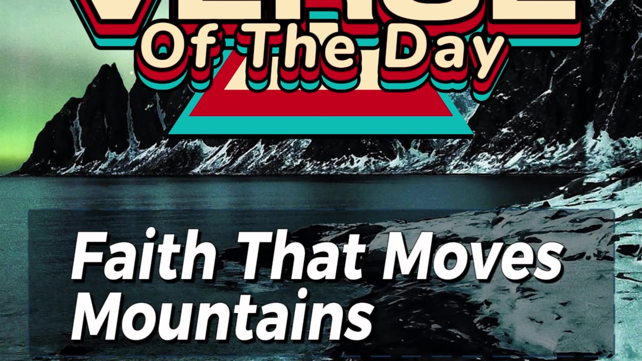 Faith That Moves Mountains