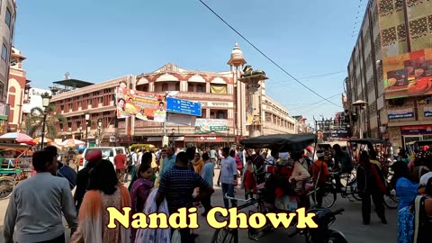 Varanasi-09-Nandi Chowk To Dashashwamedh Ghat Roadview