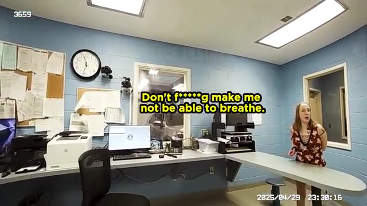 Racist Girl Takes it Too Far With Cop