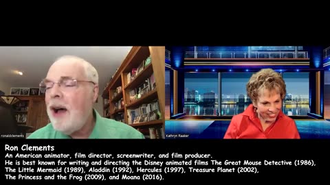 Kathryn Raakers World TV Show features Ron Clements American Icon Animated Film Director