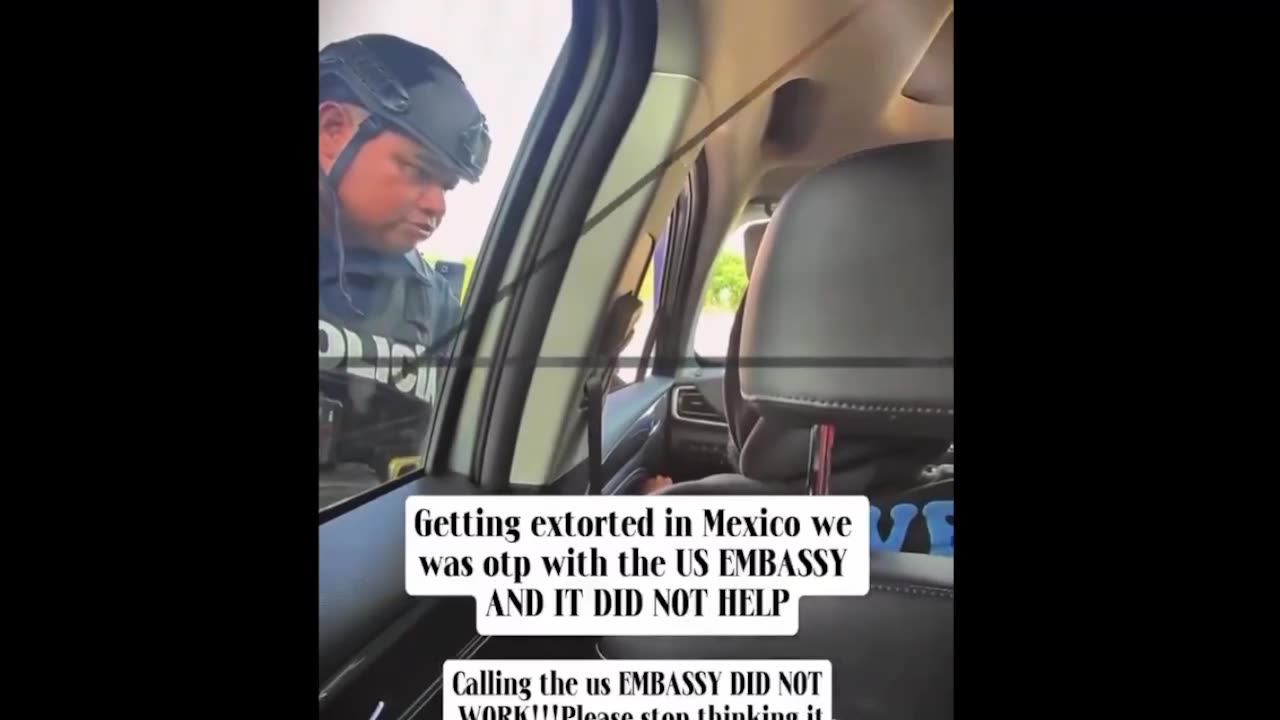 African Americans vacation in Mexico and get extorted by the police.