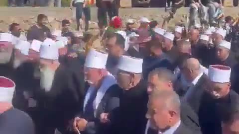 Historic visit of Druze from Syria to Israel