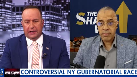 Andrew Wilkov of Salem News talks with Larry Sharpe