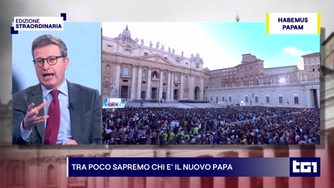 Tg1 Edizione Straordinaria: l'elezione del nuovo Papa