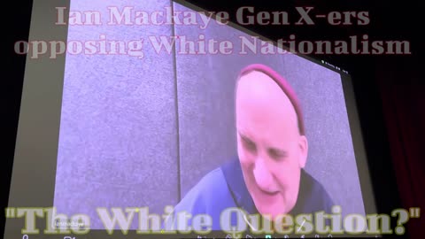 Story of Ian Mackaye Gen X-ers opposing White Nationalism, "The White Question?"