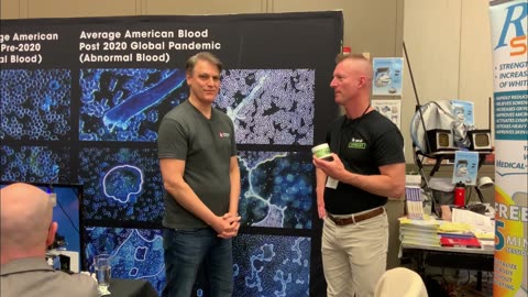 Dr. West of YourBiotics and Clinton Ohlers of Safe Blood Discuss Blood Contamination and Solutions