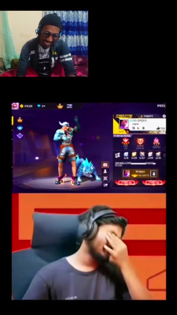 Free Fire Character Customization Broke Me! 😂 This Reaction Is Pure Gold! (BD Viral)