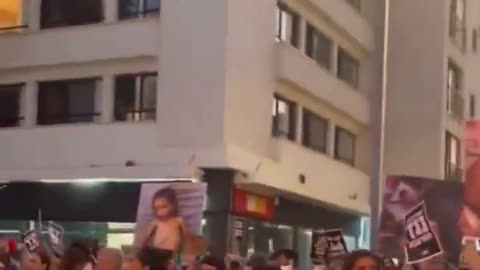 Demonstrations in Israel against the starvation of the people of Gaza
