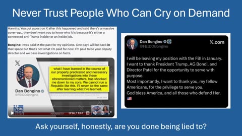 Bongino Quitting the FBI