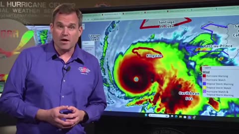 NHC warns of 'catastrophic' impacts as Hurricane Melissa nears Jamaica