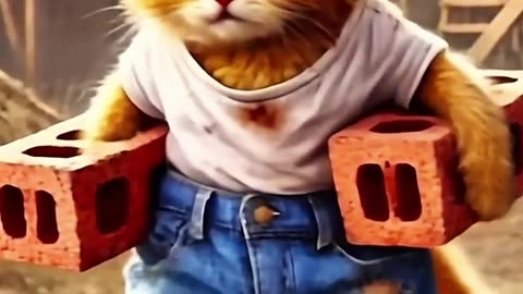 Poor Cat new trending video