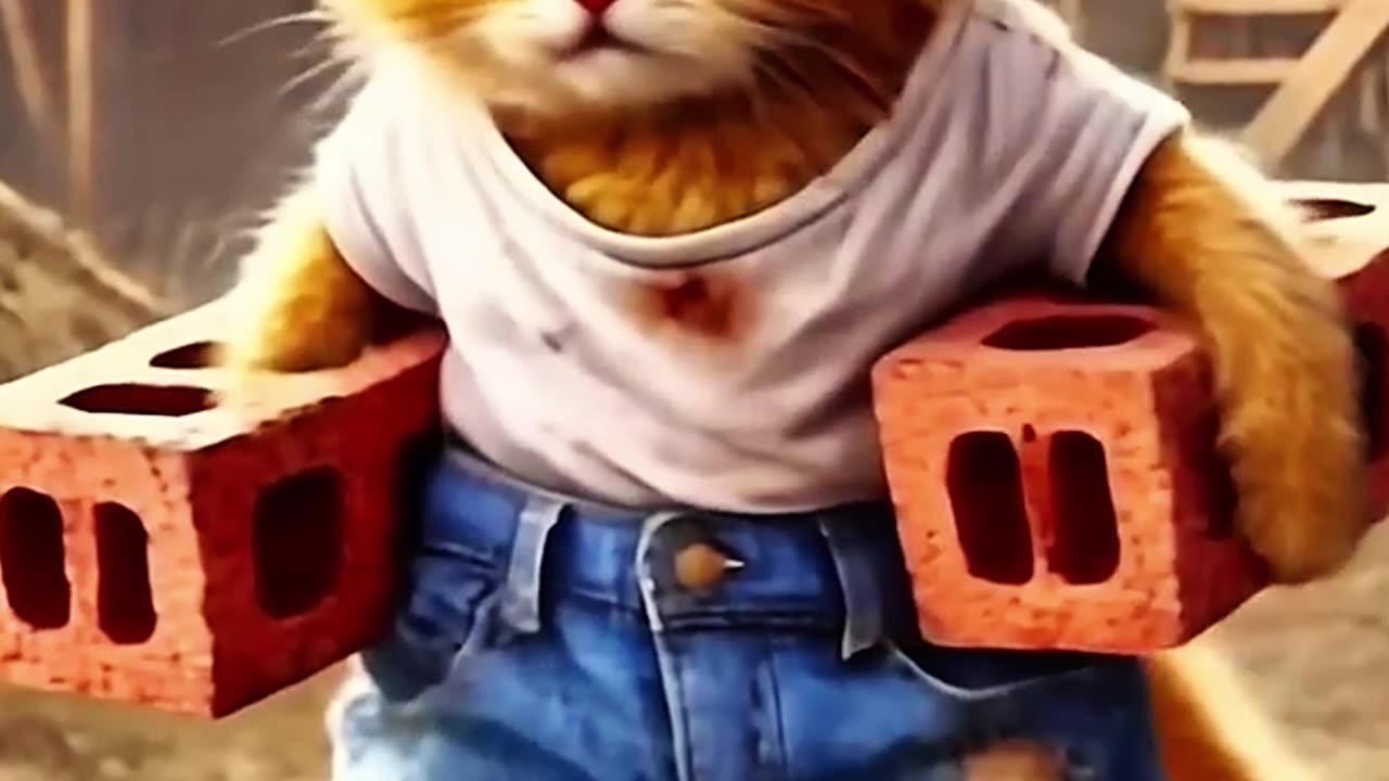 Poor Cat new trending video