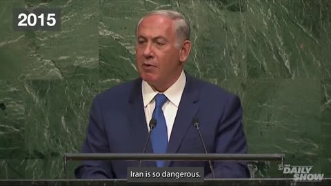 Netanyahu from 1995 to 2025 repeatedly declaring Iran is about to bomb Israel...