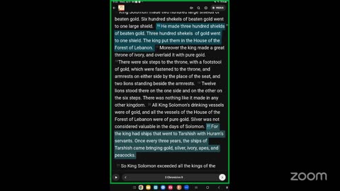 Jul 23rd, Day 204 - LIVE - Reading The One Year Bible Together