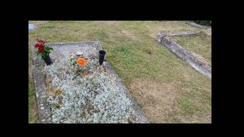 Dion Fortunes Grave in Glastonbury