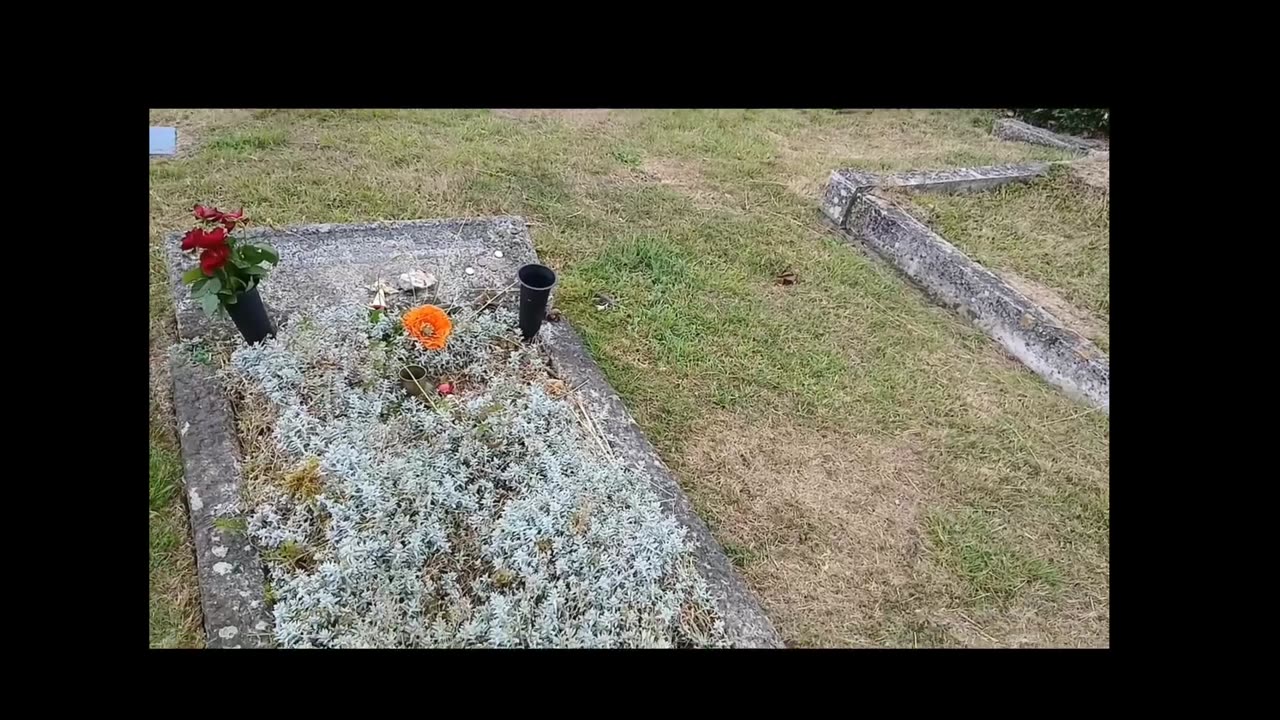 Dion Fortunes Grave in Glastonbury