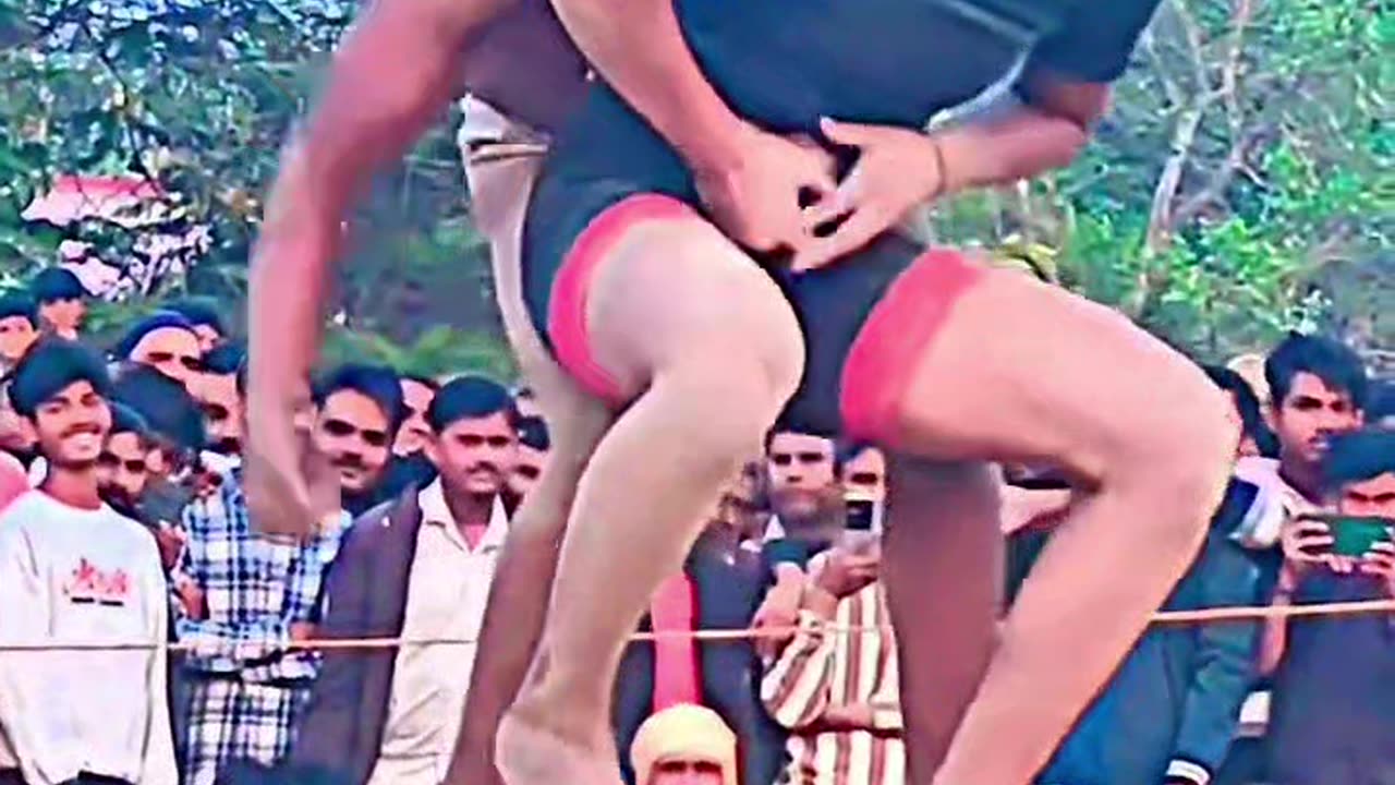 Girl and boy fight