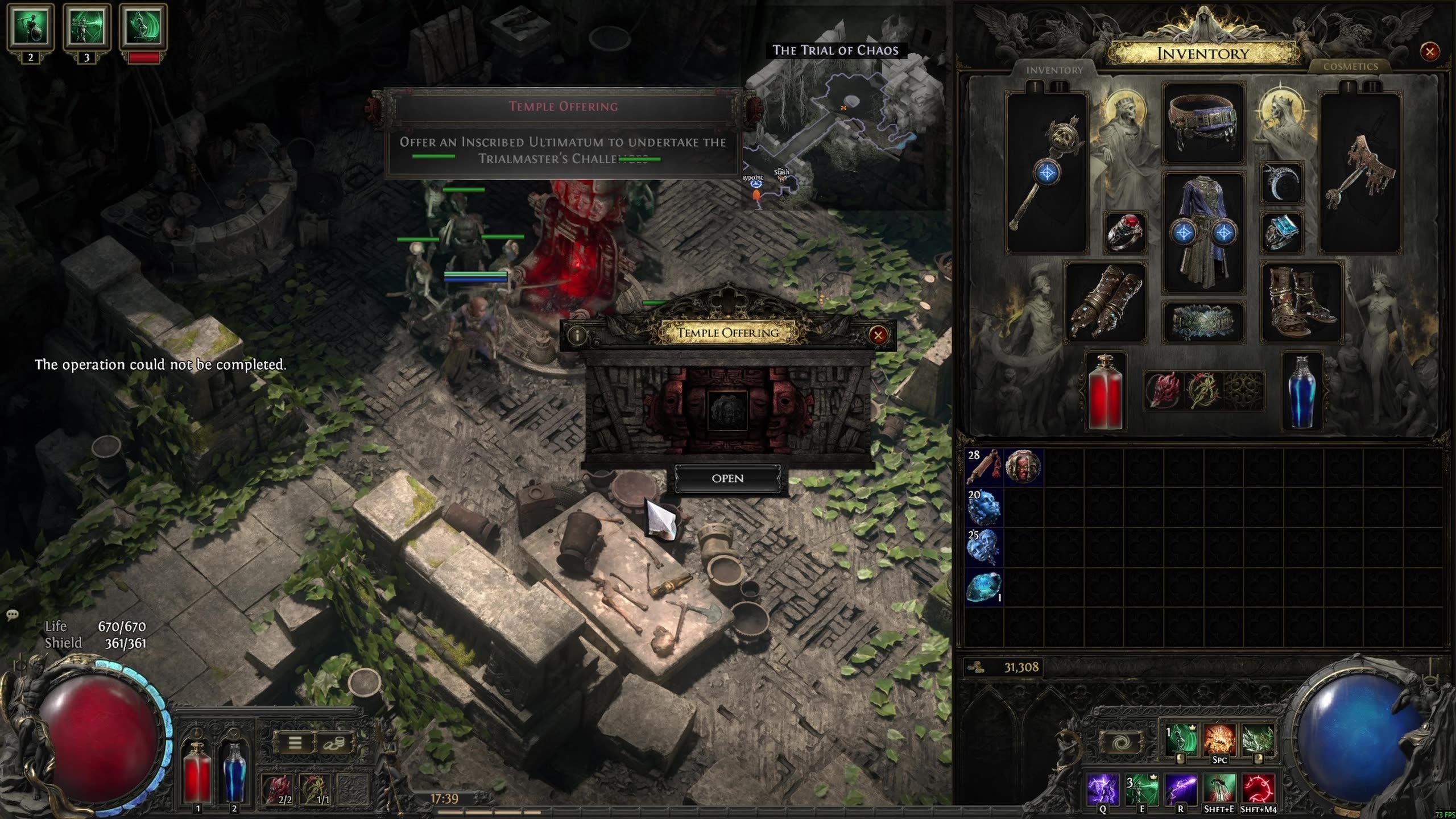 POE2│ISSUE: TRIAL OF CHAOS BUG - Cant Re-enter Trial after Failing First Try - *Solved* 2025