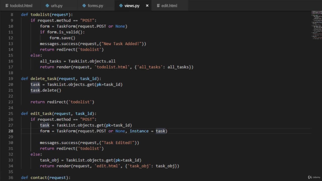 Editing Queryset Item - 2