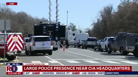 CIA Headquarters surrounded by police, barricade incident reported